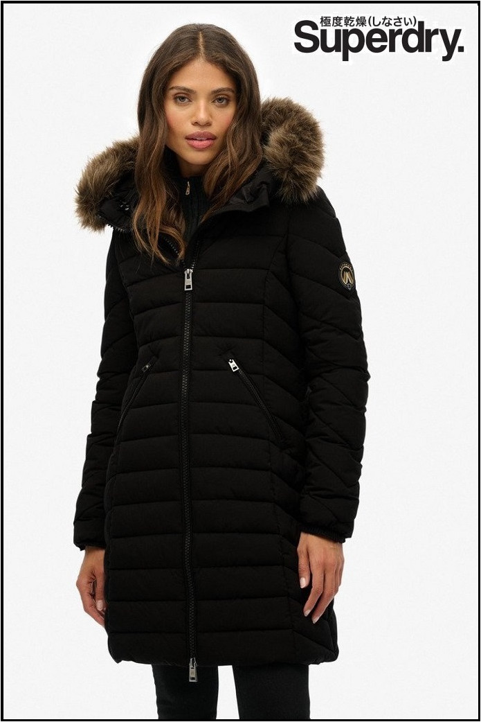 CHAQUETA FUJI ROJO NEGRA SUPERDRY