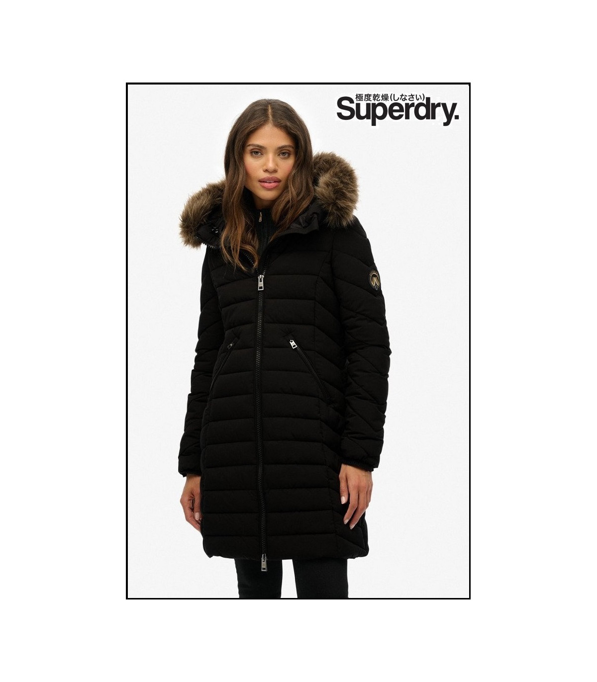 CHAQUETA FUJI NEGRA SUPERDRY