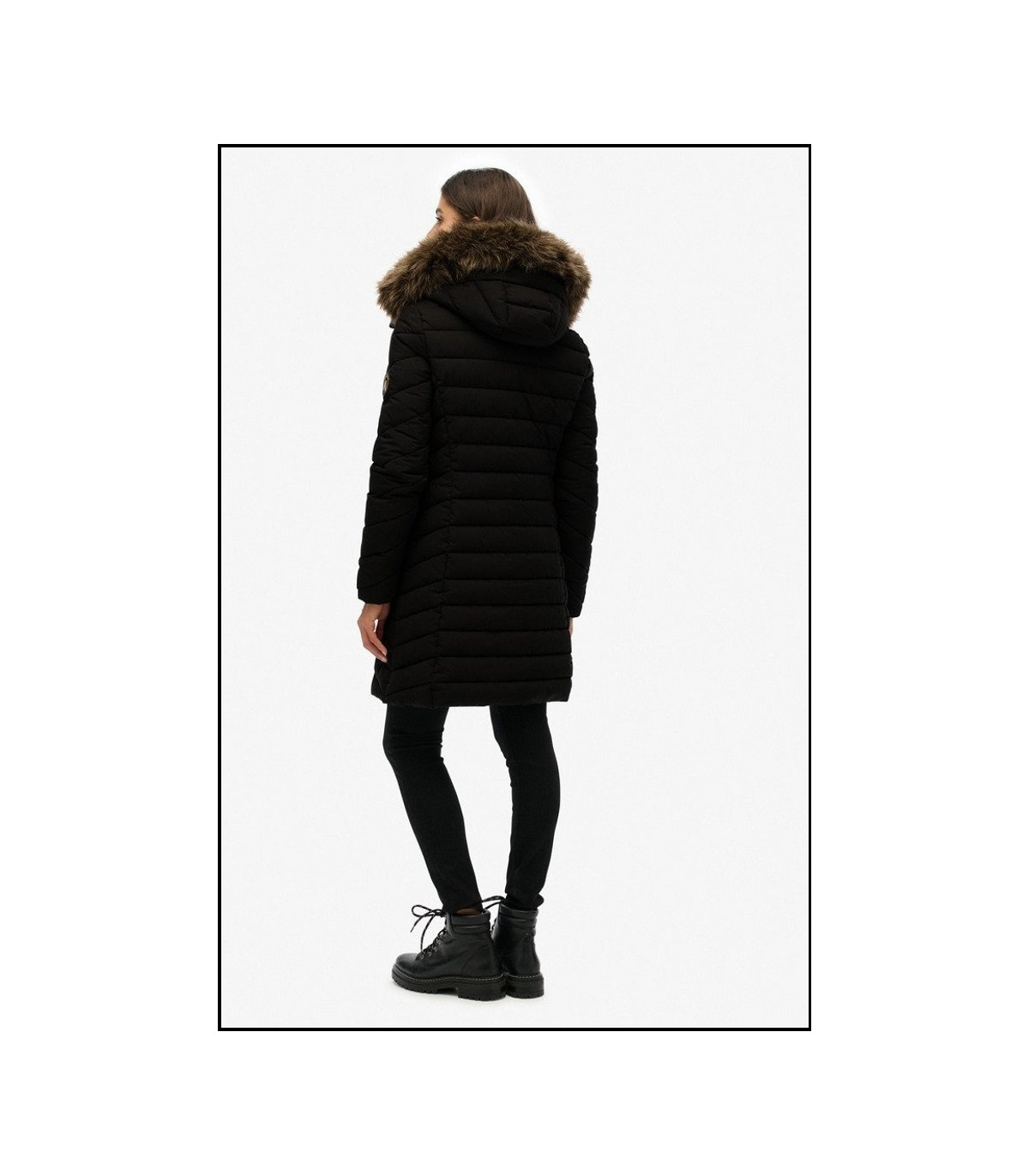 CHAQUETA FUJI NEGRA SUPERDRY