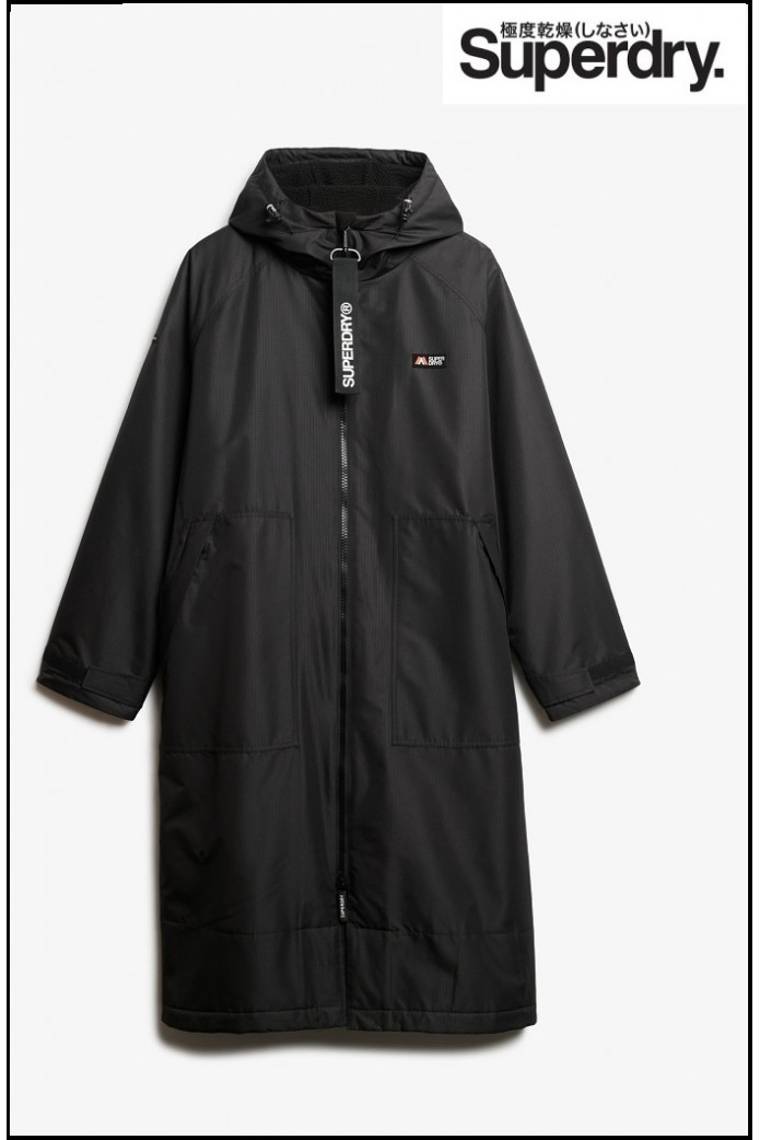 PARKA NEGRA SUPERDRY