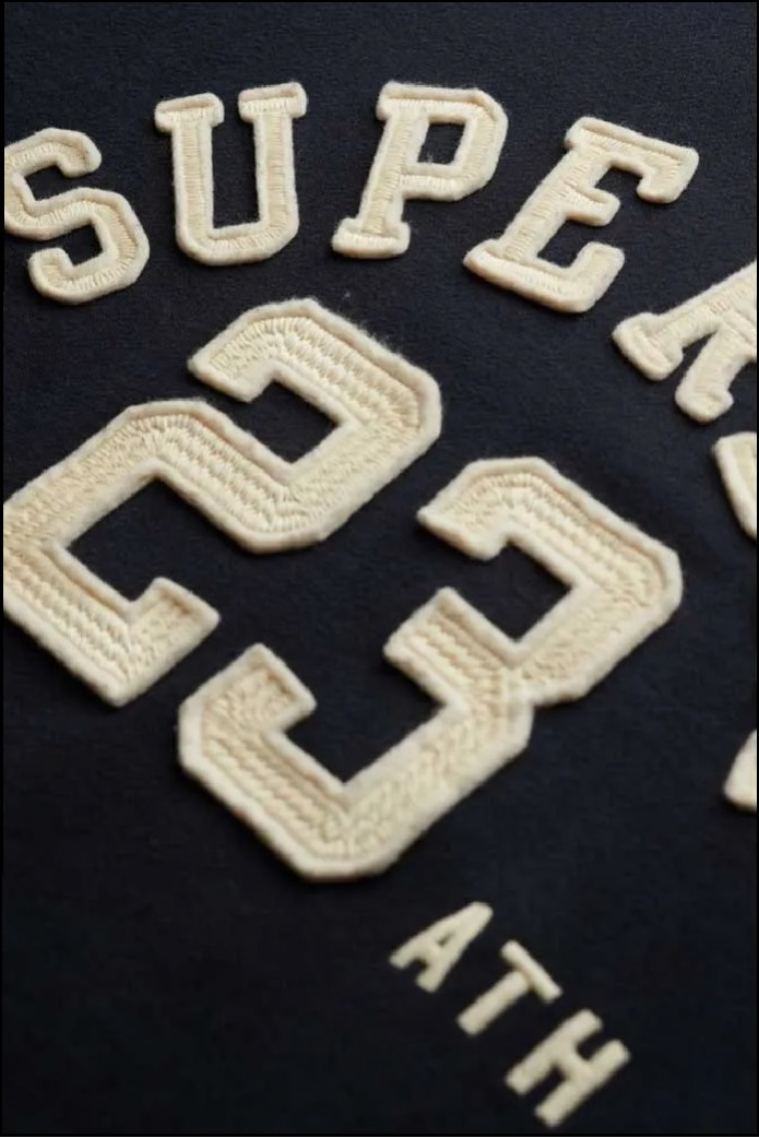 SUDADERA VINTAGE ATHLETIC AZUL SUPERDRY