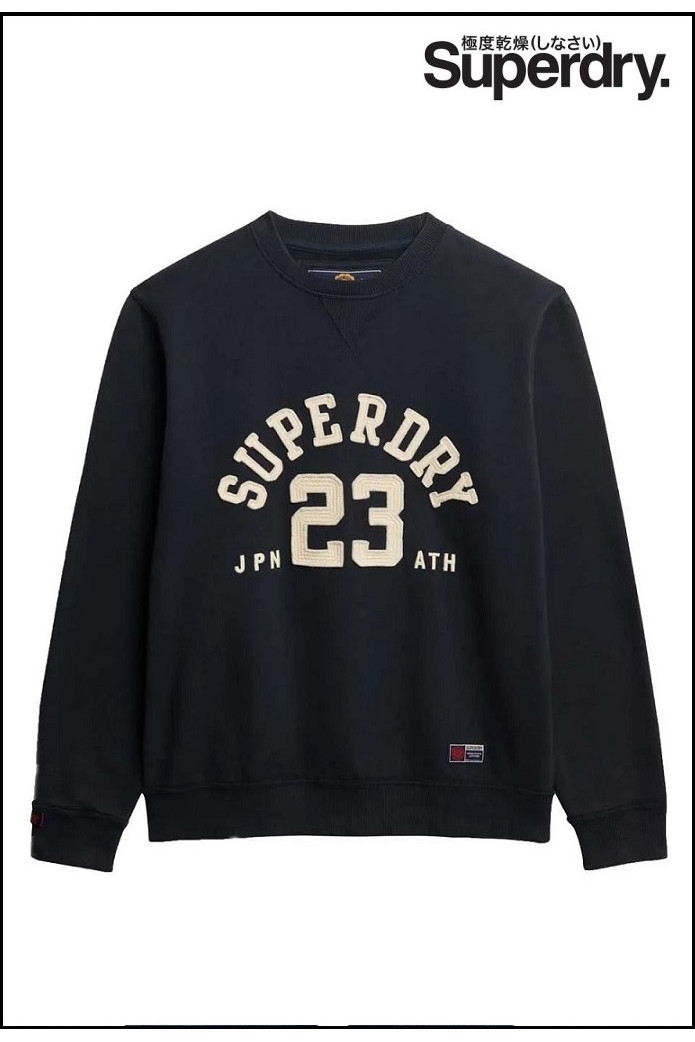 SUDADERA VINTAGE ATHLETIC AZUL SUPERDRY