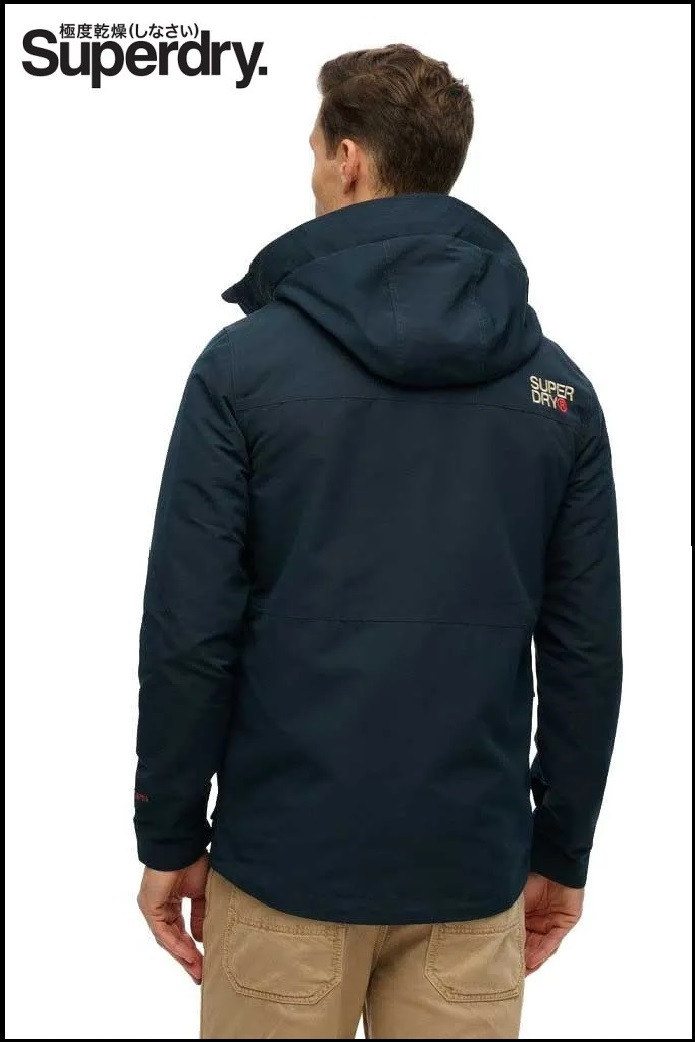 CORTAVIENTO ULTIMATE AZUL SUPERDRY