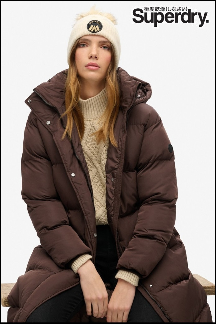 GORRO PUNTO TRENZADO BEIG SUPERDRY