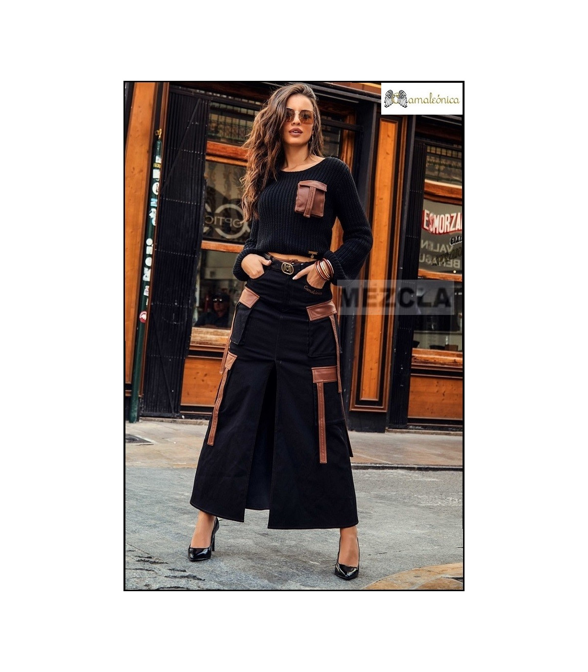 FALDA ANGÉLICA CAMALEÓNIC BY CAPRICHE