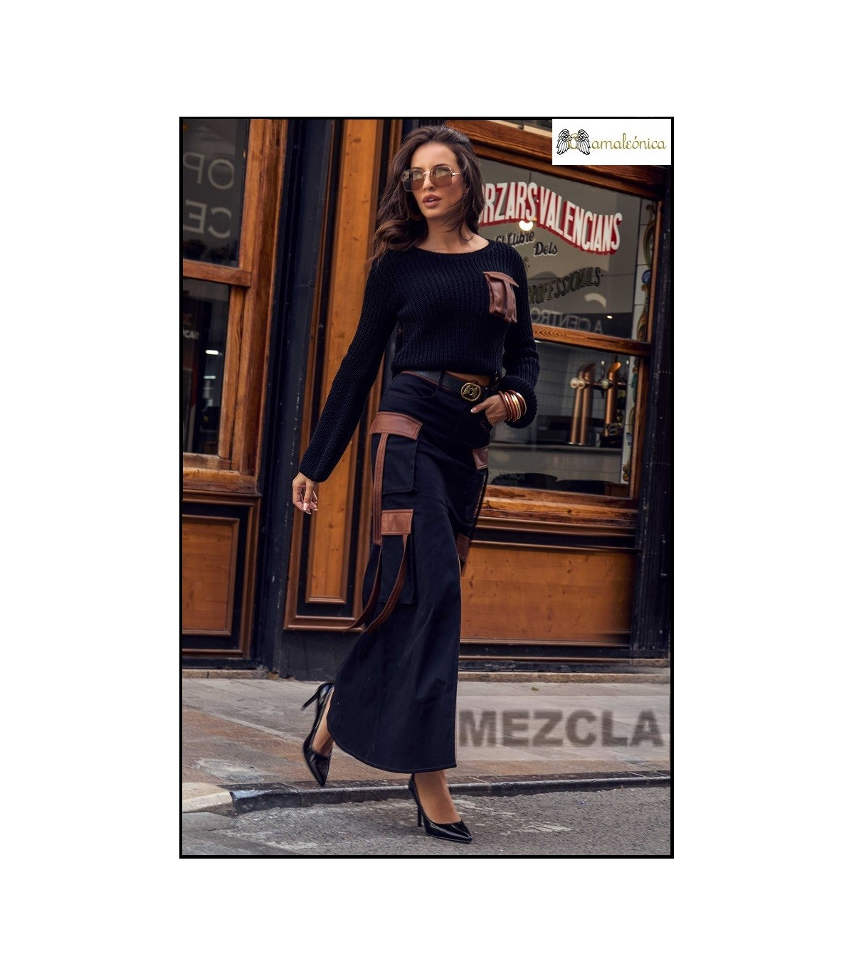 FALDA ANGÉLICA CAMALEÓNIC BY CAPRICHE