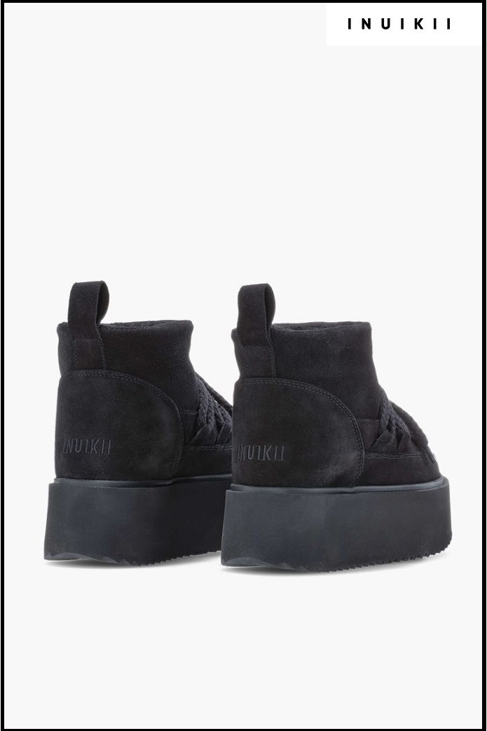BOTAS PLATAFORMA BÁSICA NEGRA INUIKII