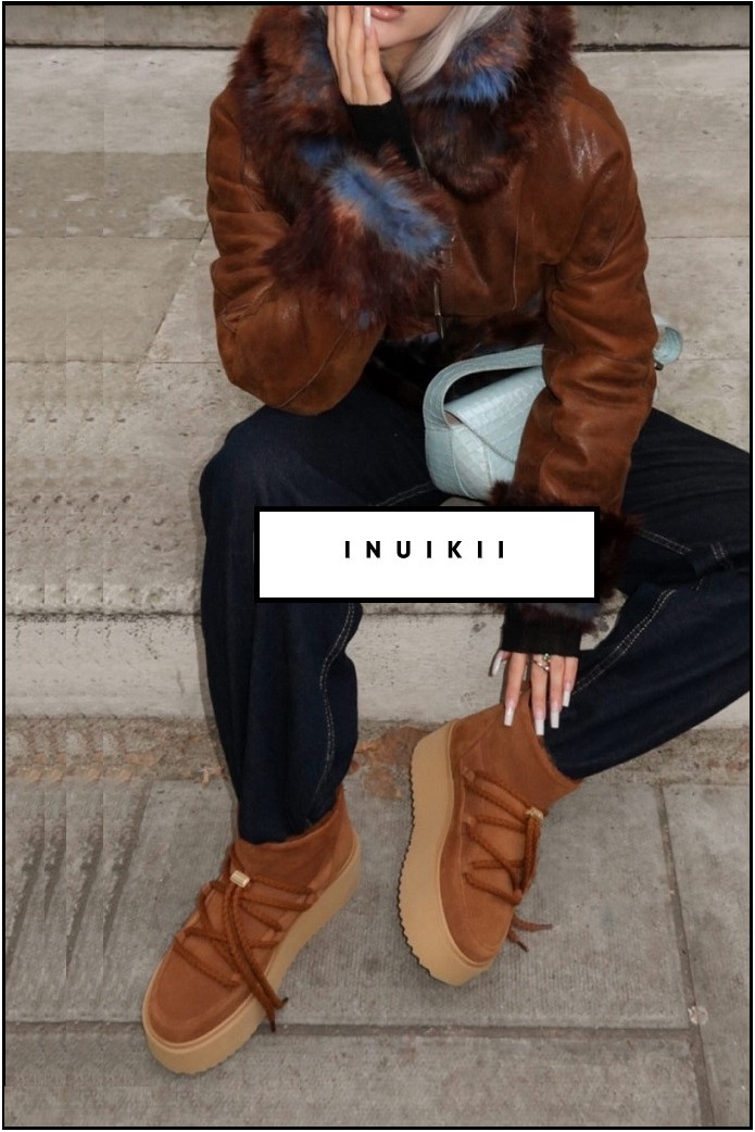 BOTAS PLATAFORMA BÁSICA MARRÓN INUIKII