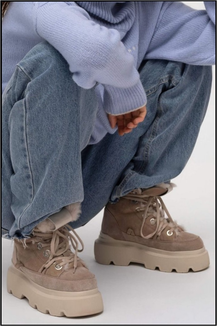 BOTAS MATILDA SHEARLING INUIKII