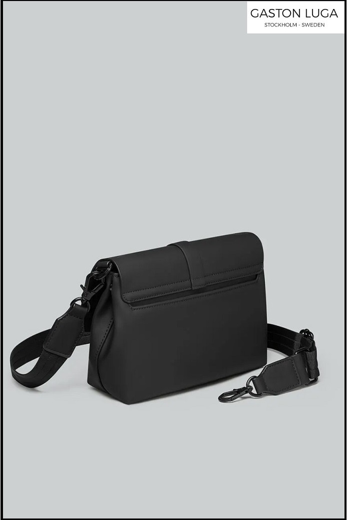 BOLSO BANDOLERA SPLÄS NEGRO GASTON LUGA