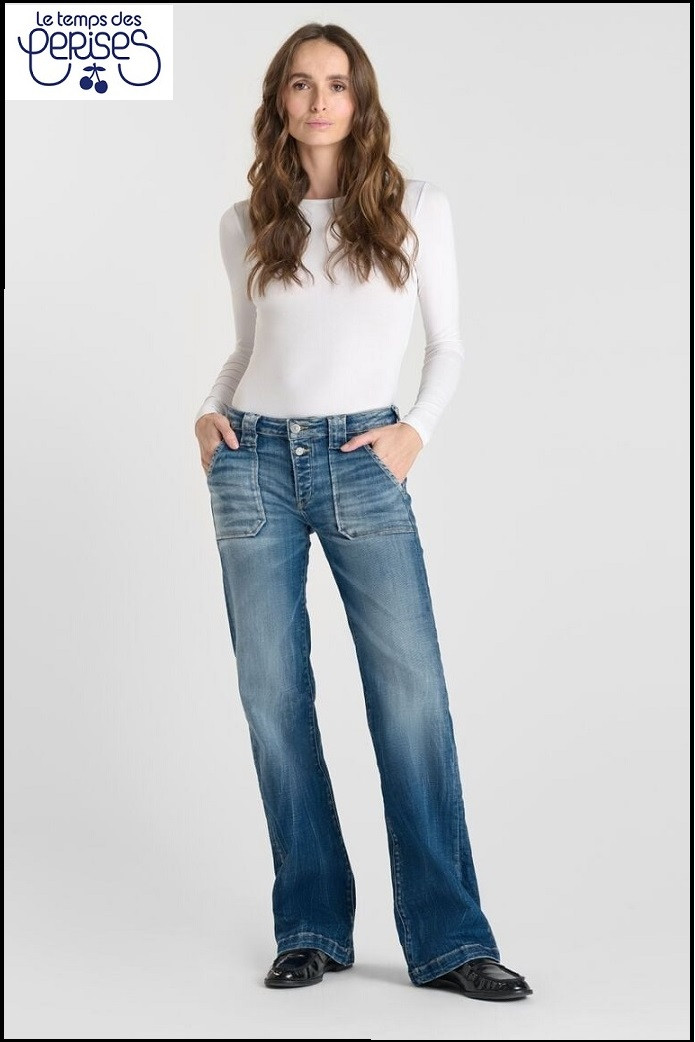 VAQUEROS FLARE ACAMPANADOS LE TEMPS DES CERISES