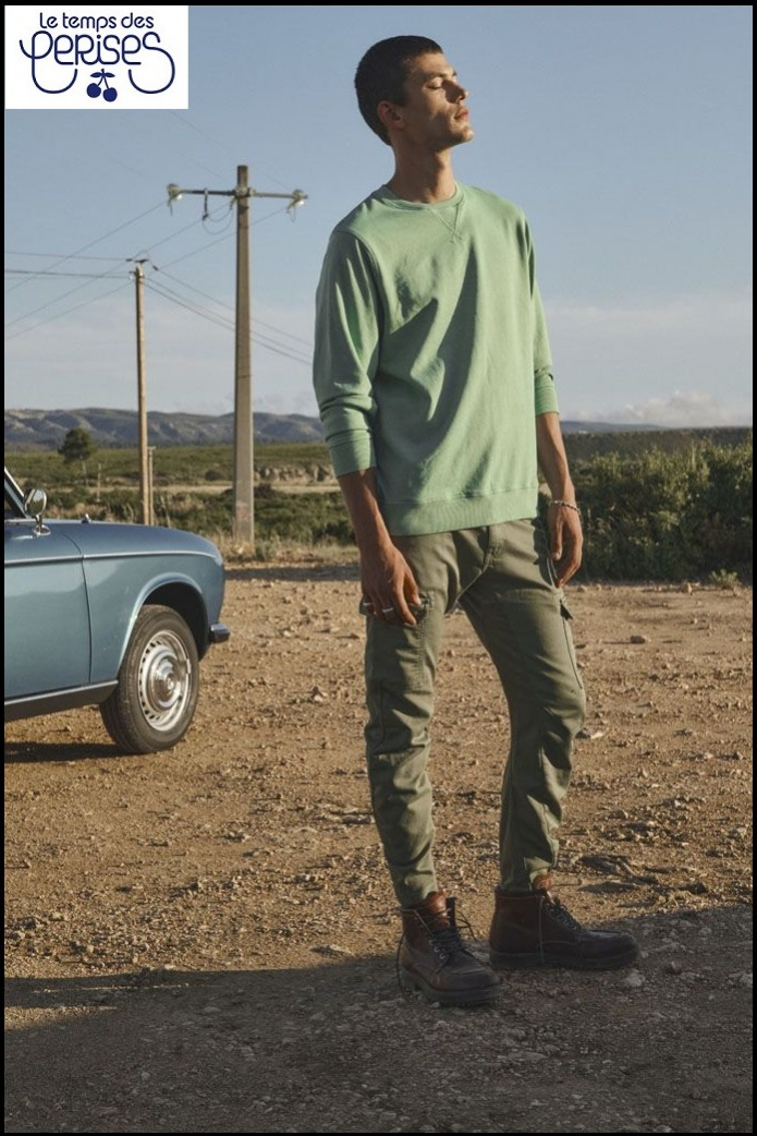 PANTALÓN KOGE JOGG VERDE LE TEMPS DES CERISES