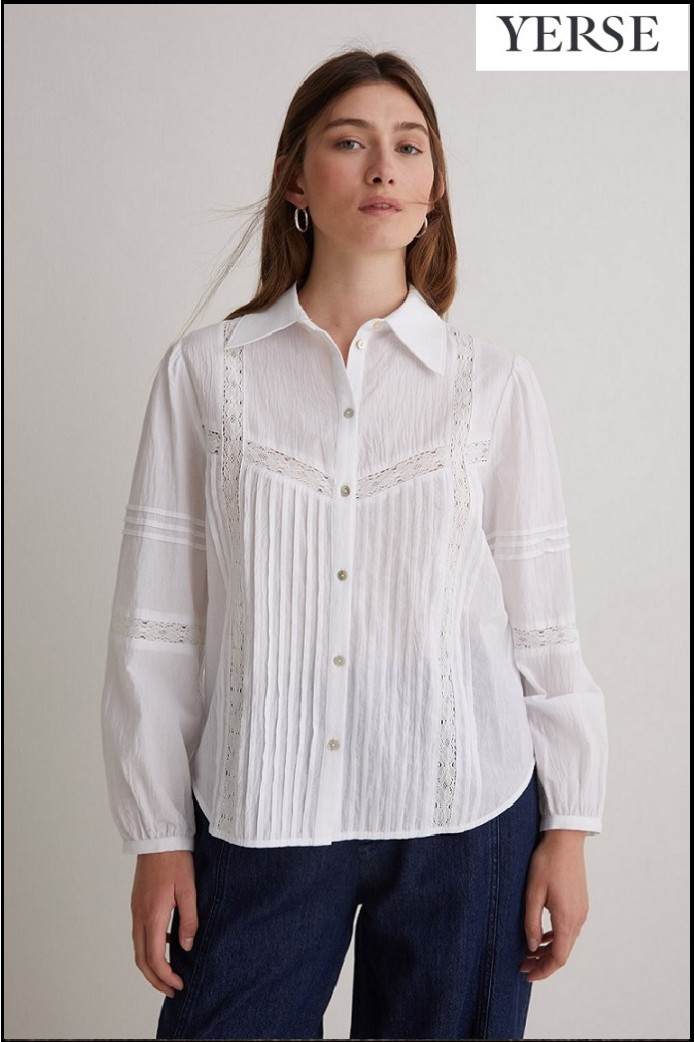 BLUSA PUNTILLAS YERSE