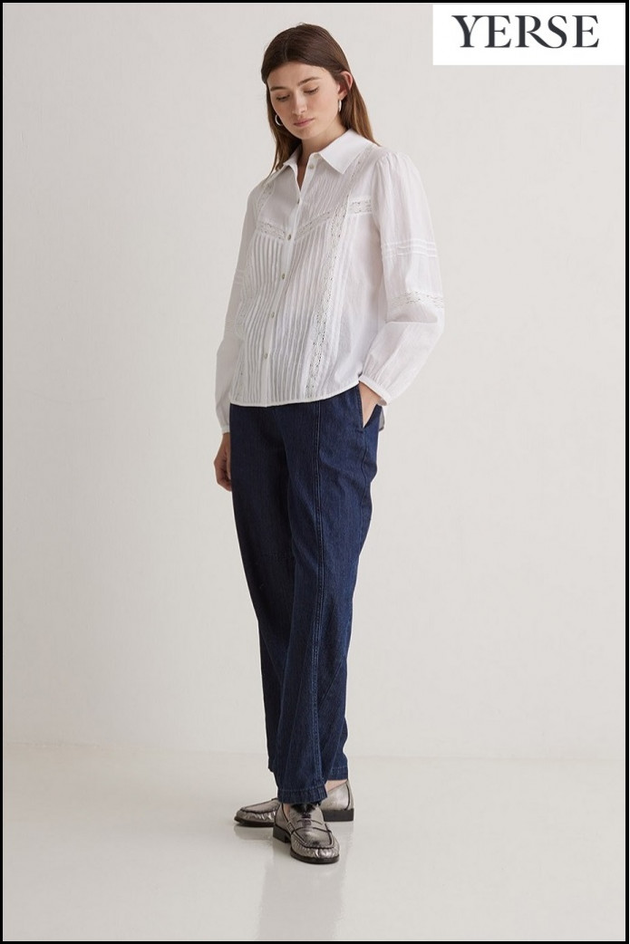 BLUSA PUNTILLAS YERSE