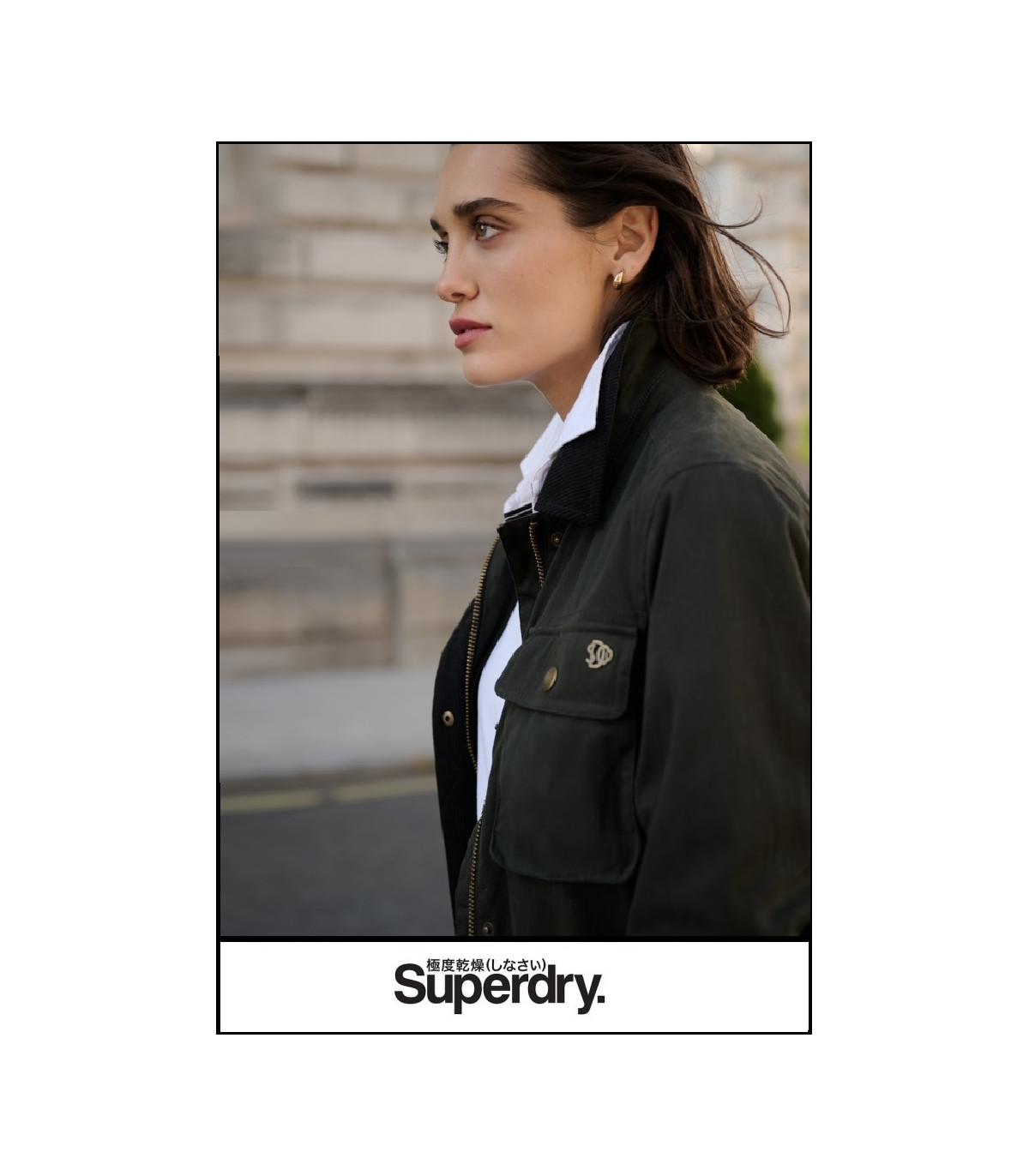 CHAQUETA ENCERADA SUPERDRY