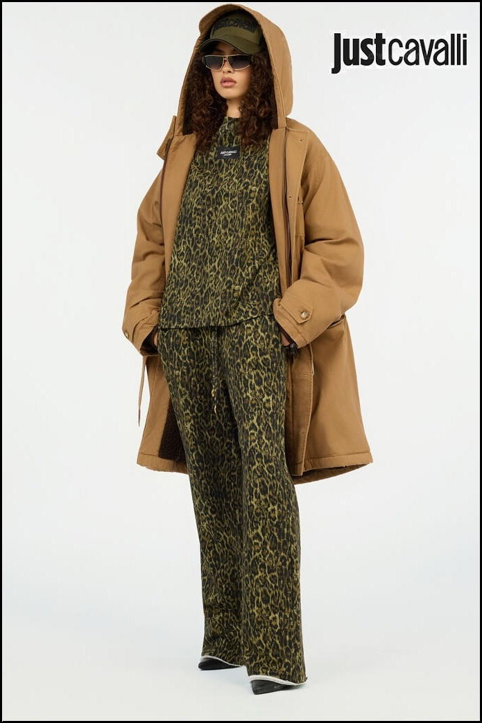 GORRA BASEBALL VERDE LOGO NEGRO JUST CAVALLI