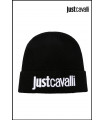 GORRO NEGRO LOGO BLANCO JUST CAVALLI
