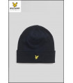 GORRO LANA MERINO AZUL LYLE & SCOTT