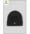 GORRO LANA MERINO NEGRO LYLE & SCOTT