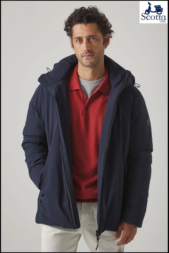 PARKA ULTRALIGHT AZUL SCOTTA
