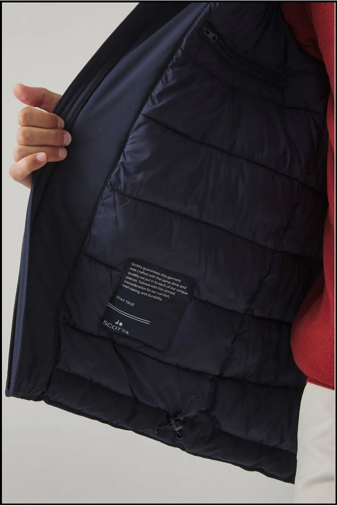 PARKA ULTRALIGHT AZUL SCOTTA