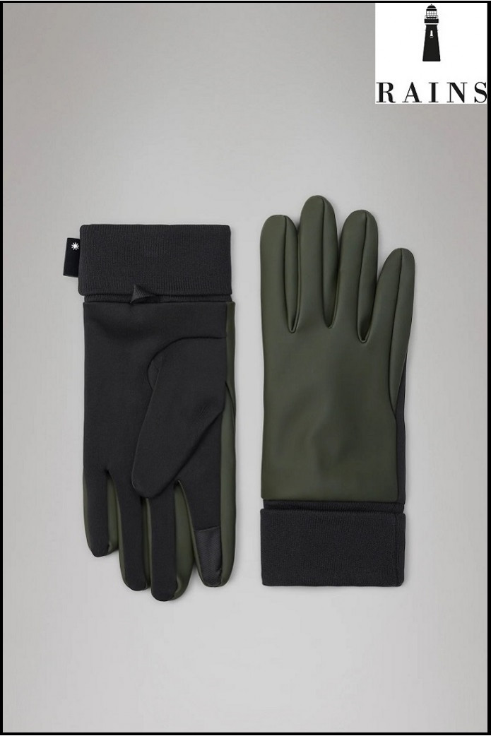 GUANTES VERDE RAINS
