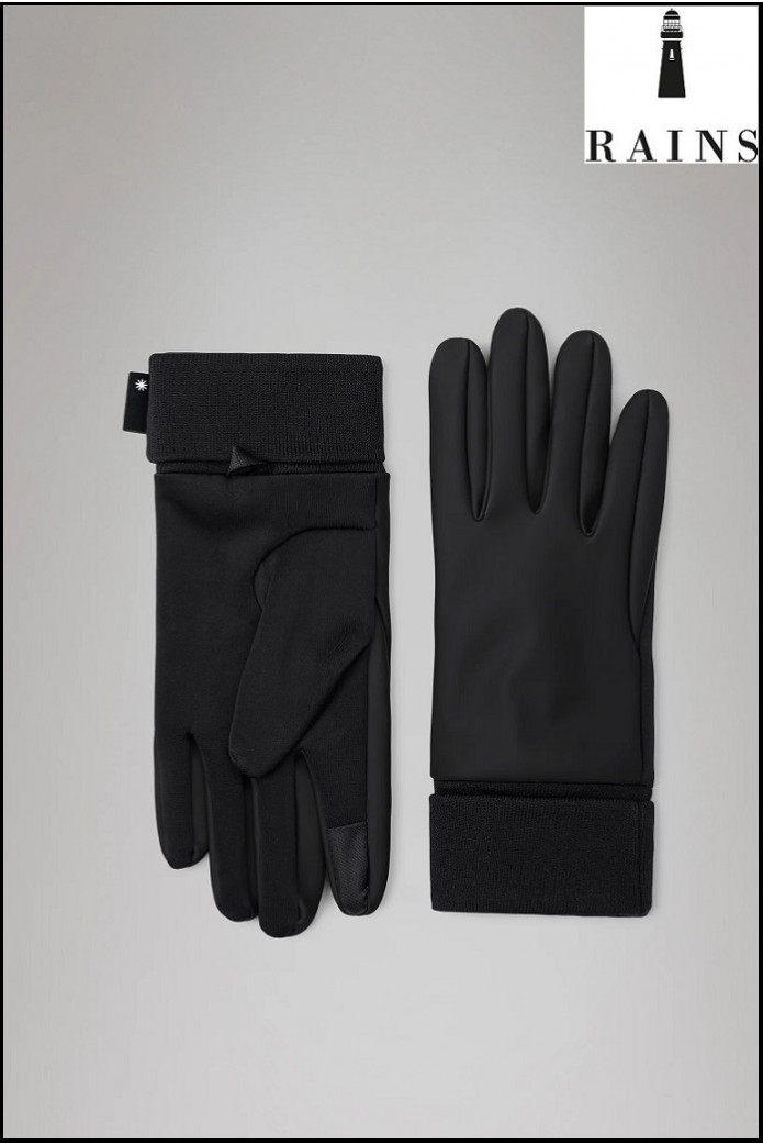 GUANTES NEGRO RAINS