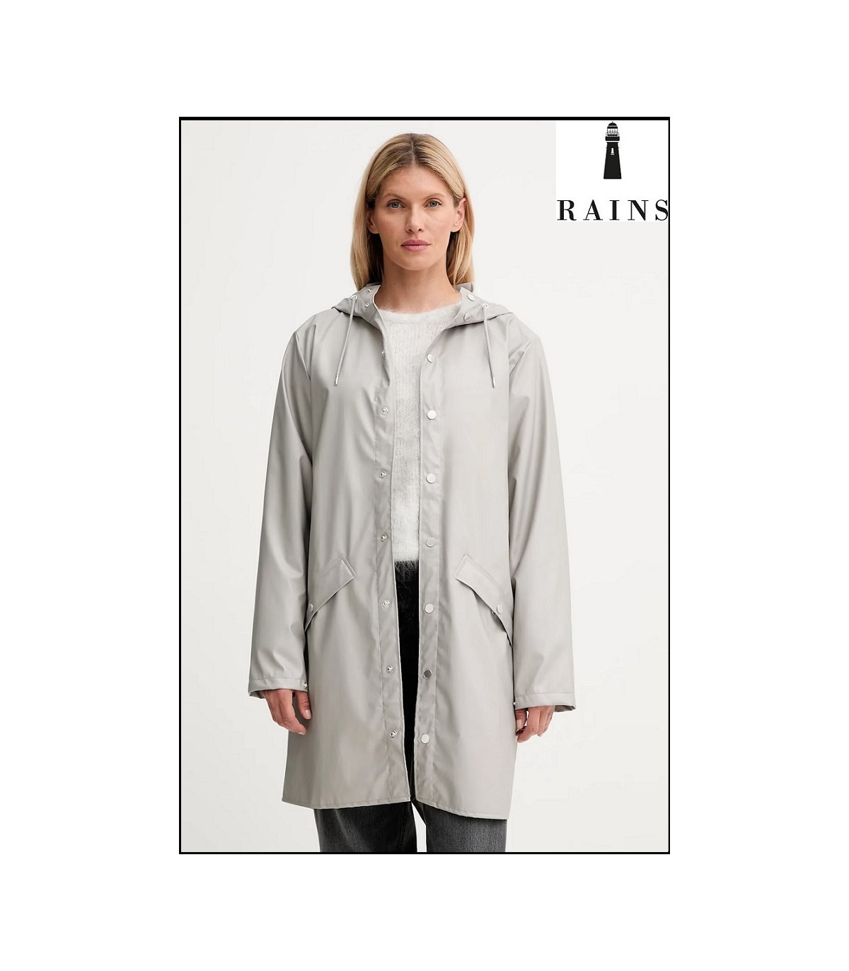CHAQUETA-IMPERMEABLE UNISEX LARGA NIMBUS RAINS