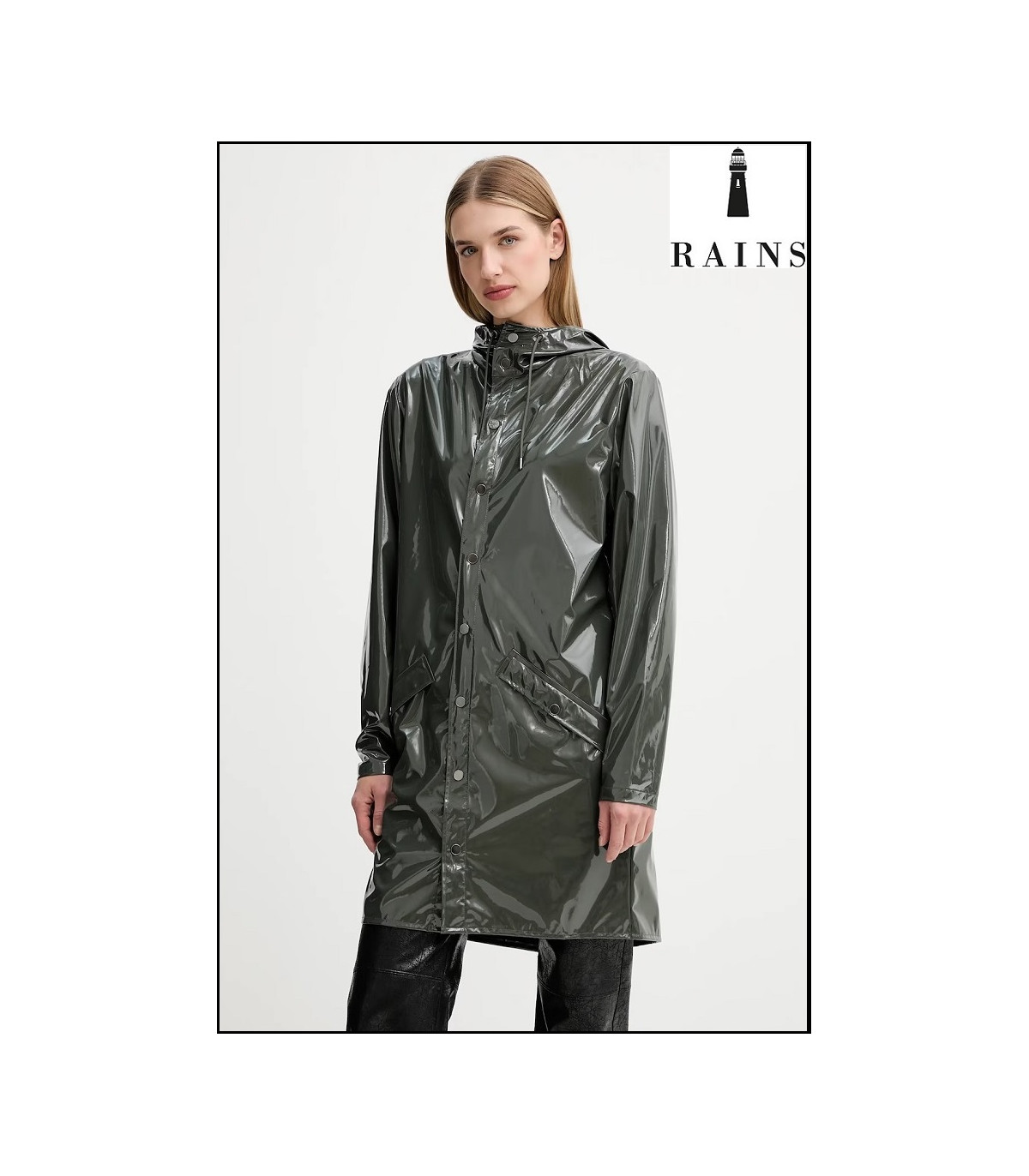 CHAQUETA-IMPERMEABLE UNISEX LARGA SWAMP RAINS