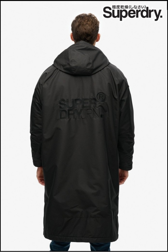 PARKA NEGRA SUPERDRY