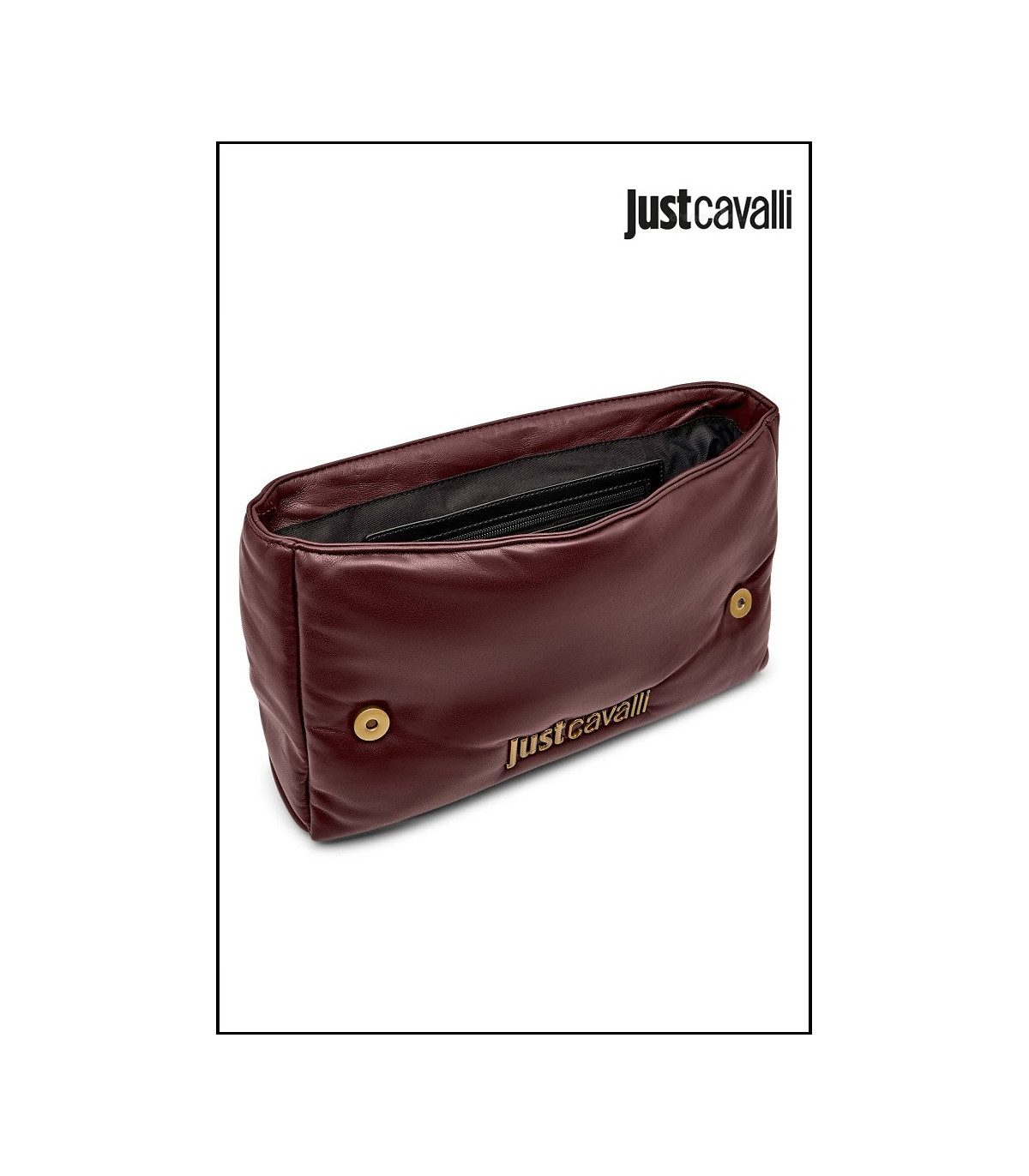 BOLSO FOULARD BURDEOS JUST CAVALLI