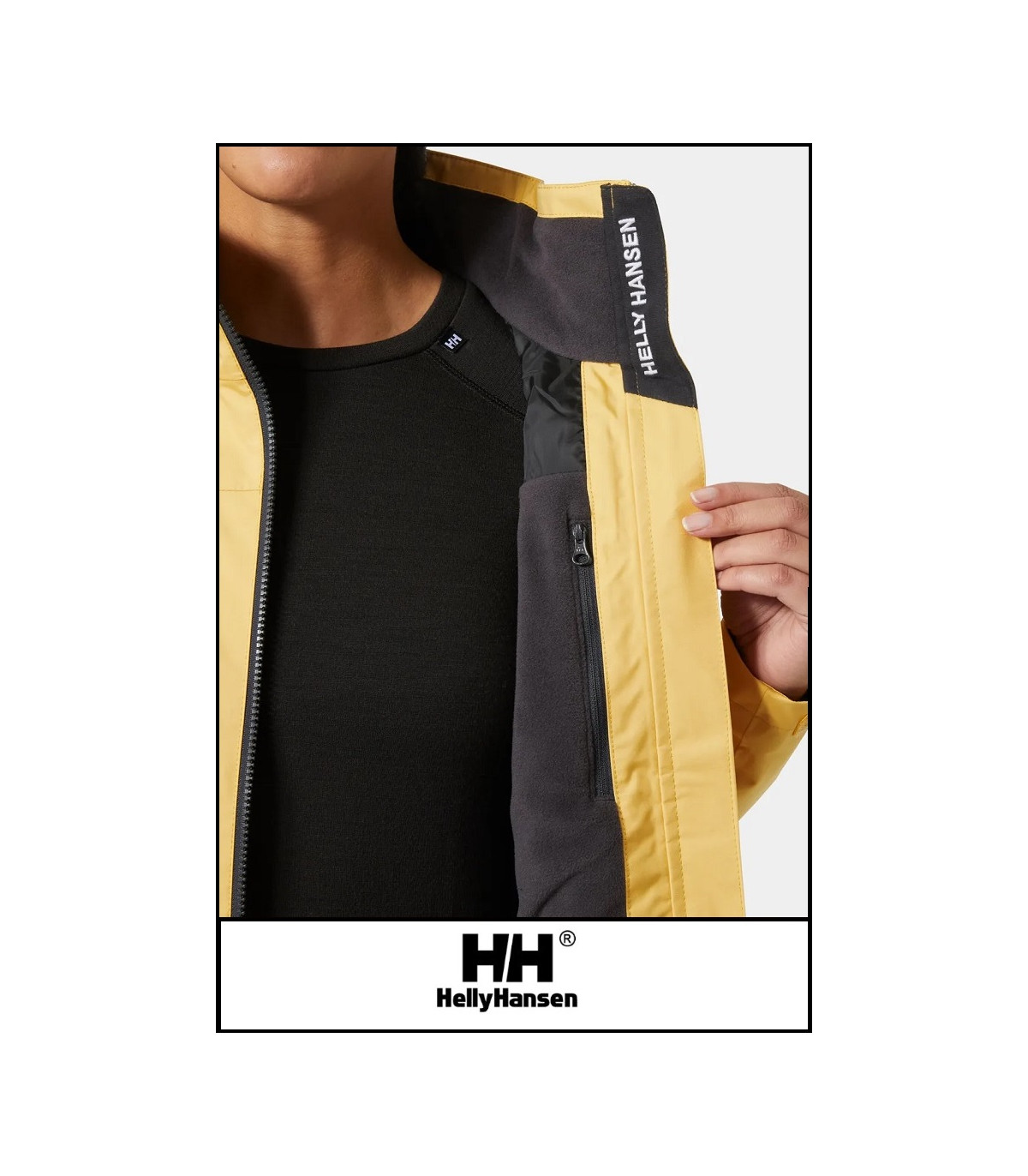 CREW MIDLAYER SAILING JACKET HELLY HANSEN