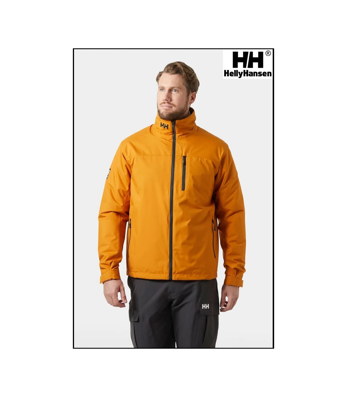 CREW MIDLAYER 2.0 MUSTARD JACKET HELLY HANSEN