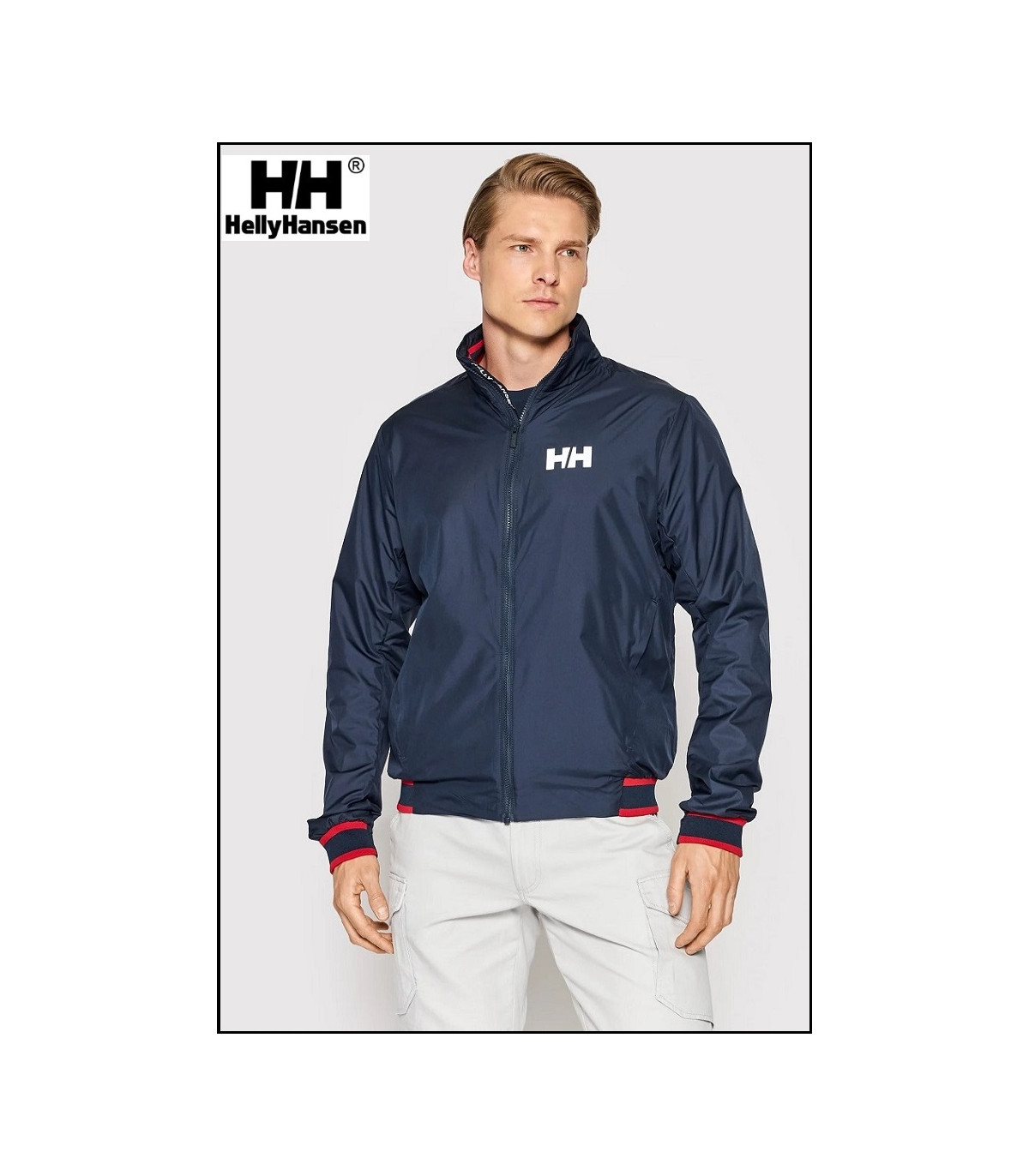 SALT WINDBREAKER JACKET AZUL HELLY HANSEN