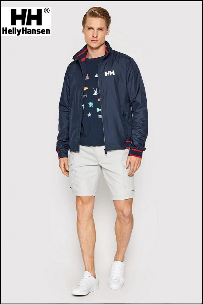 SALT WINDBREAKER JACKET AZUL HELLY HANSEN