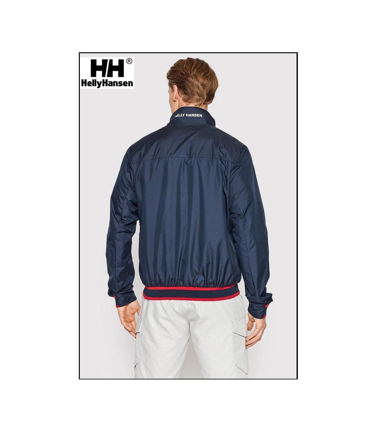 SALT WINDBREAKER JACKET AZUL HELLY HANSEN