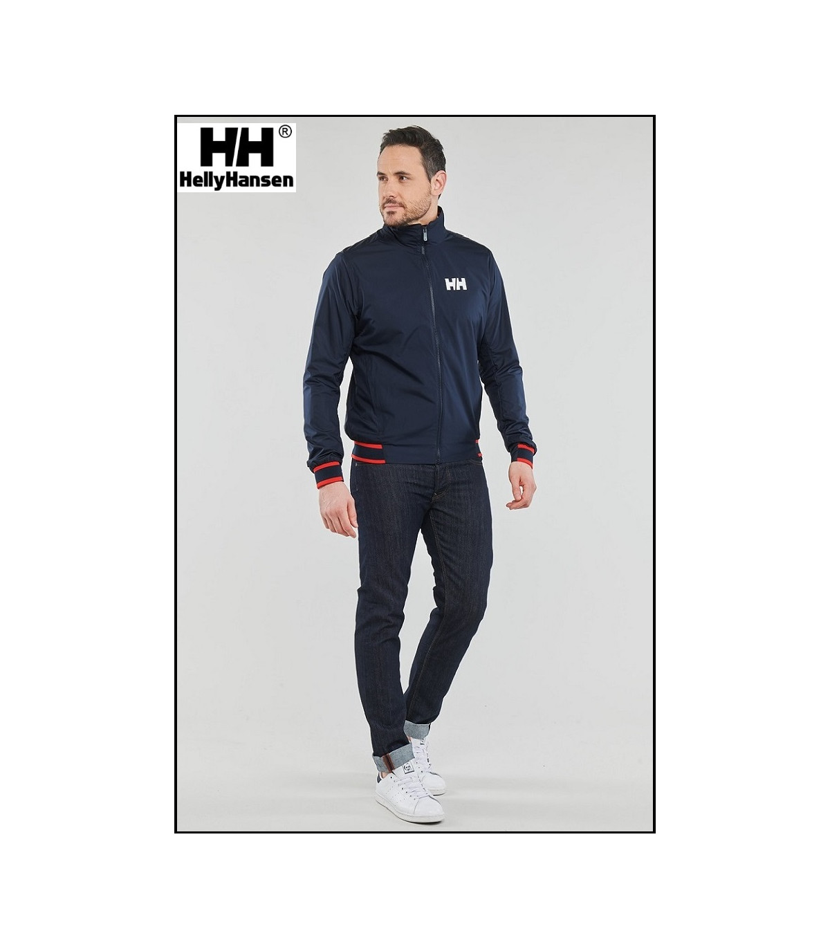 SALT WINDBREAKER JACKET AZUL HELLY HANSEN