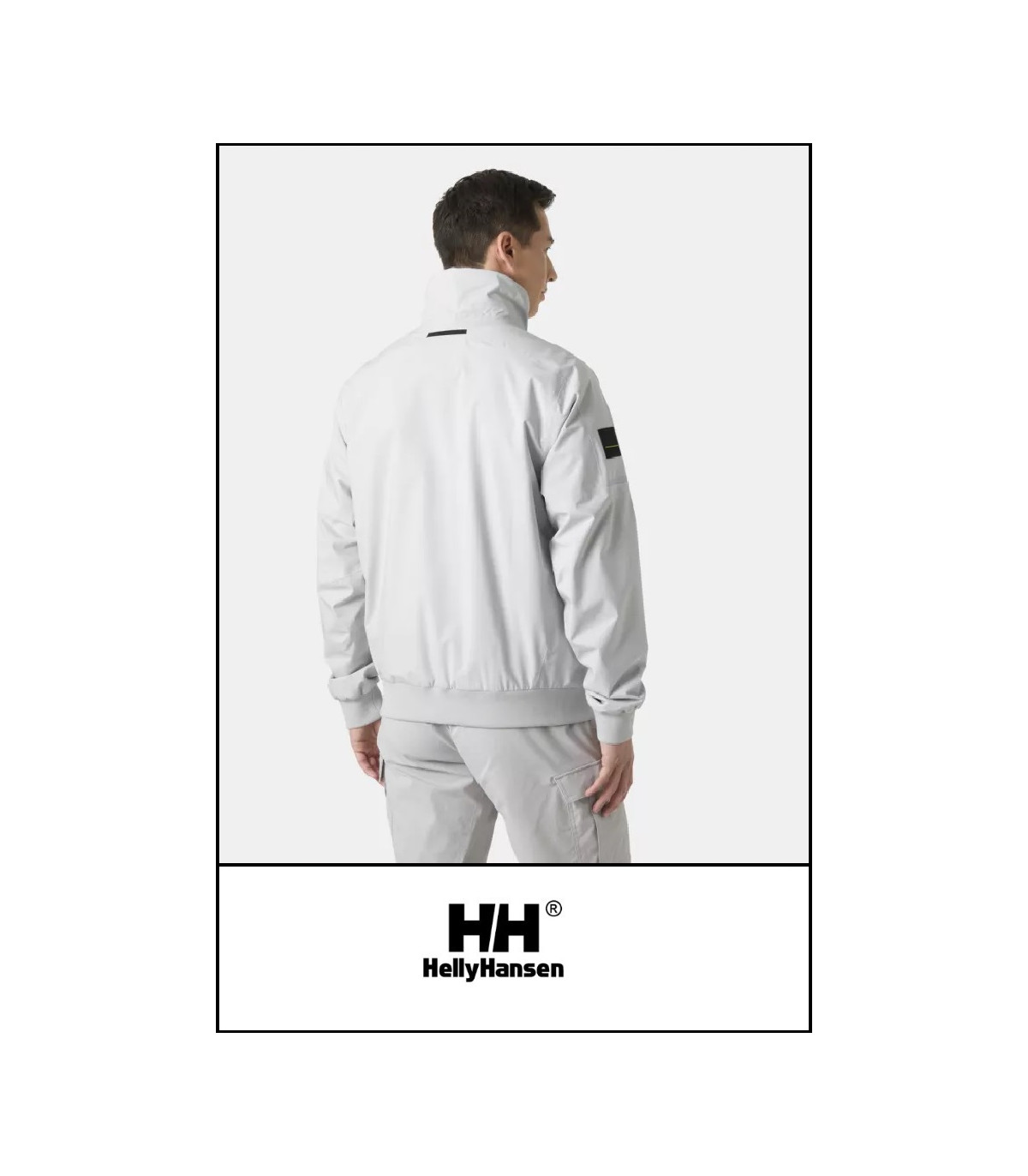 HP RACING BOMBER JACKET GRIS 3.0 HELLY HANSEN