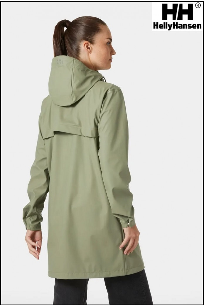 IMPERMEABLE VERDE MOSS MUJER HELLY HANSEN