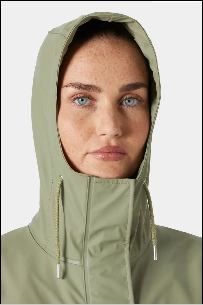 IMPERMEABLE VERDE MOSS MUJER HELLY HANSEN