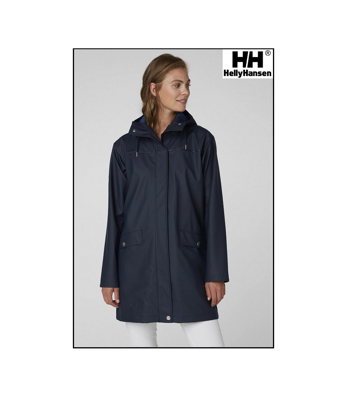 IMPERMEABLE AZUL  MOSS MUJER HELLY HANSEN