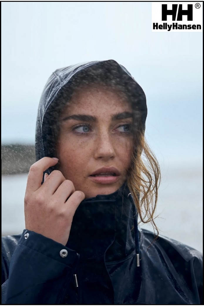 IMPERMEABLE AZUL  MOSS MUJER HELLY HANSEN