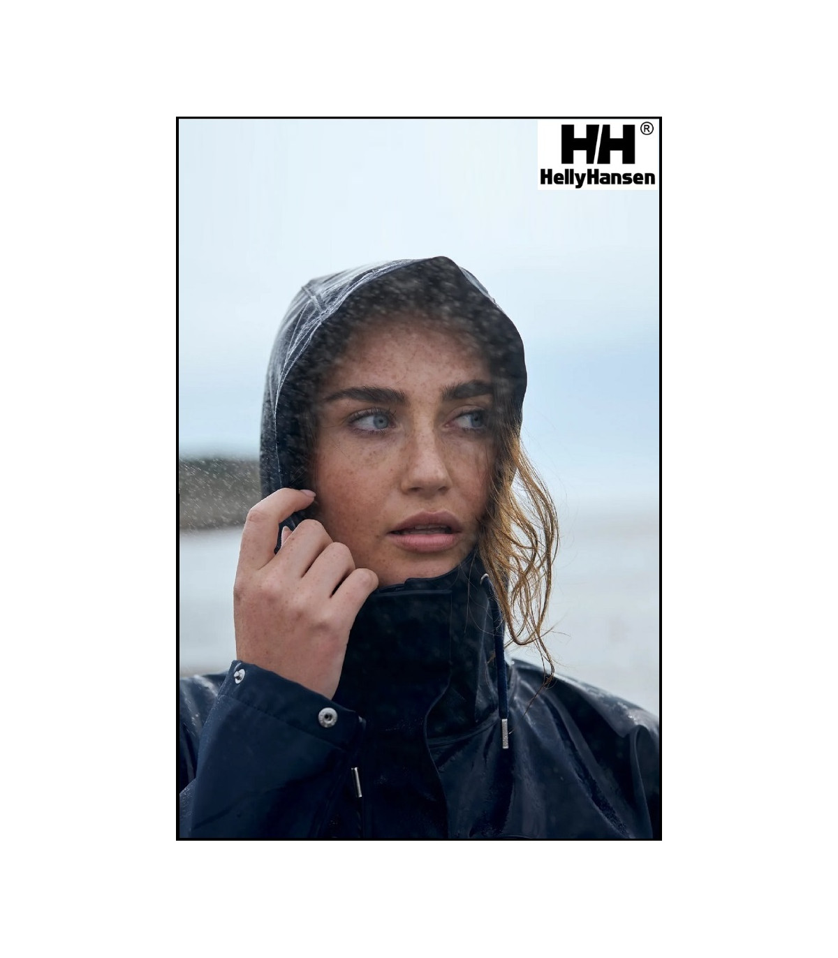 IMPERMEABLE AZUL  MOSS MUJER HELLY HANSEN