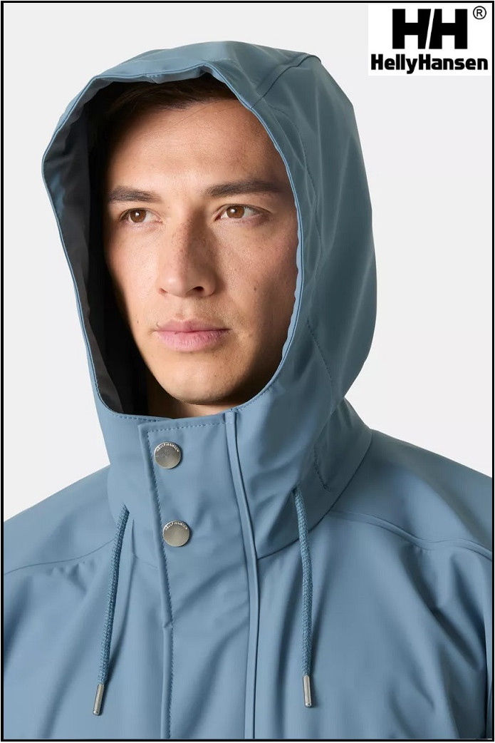 MOSS RAINCOAT AZUL LAVADO HELLY HANSEN
