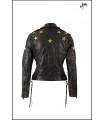 BIKER NEGRO METALIZADO CON ESTRELLAS GIPSY