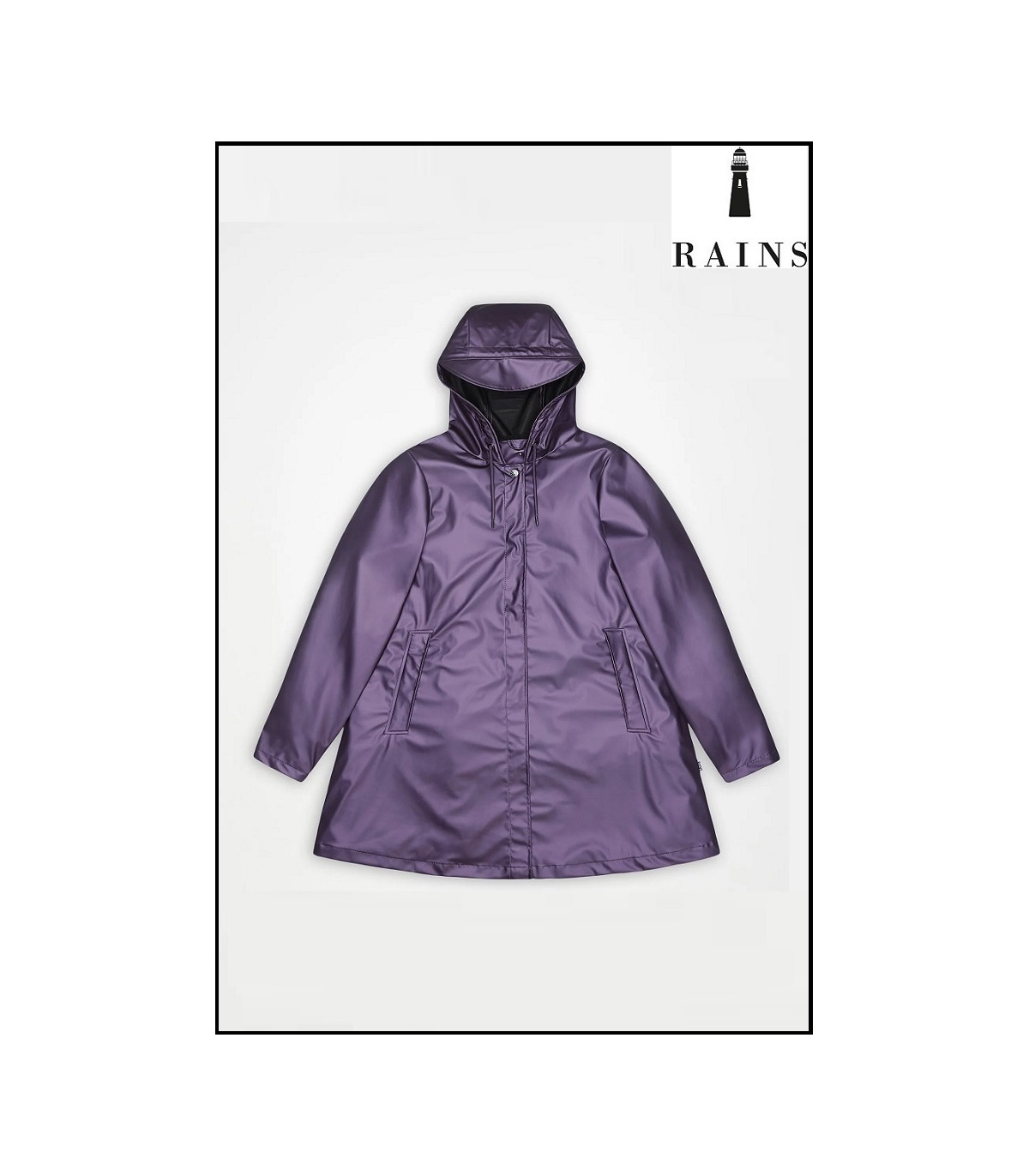 A-LINE W JACKET BODY RAINS