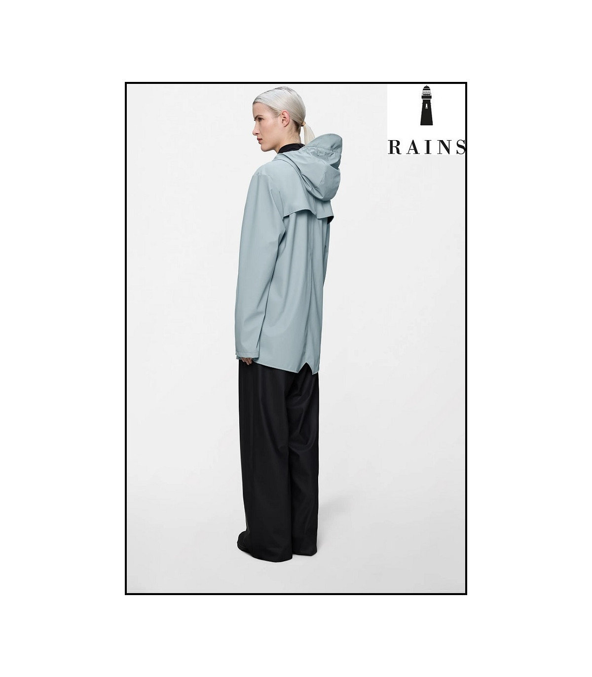 CHAQUETA-IMPERMEABLE UNISEX CORTA POOL RAINS