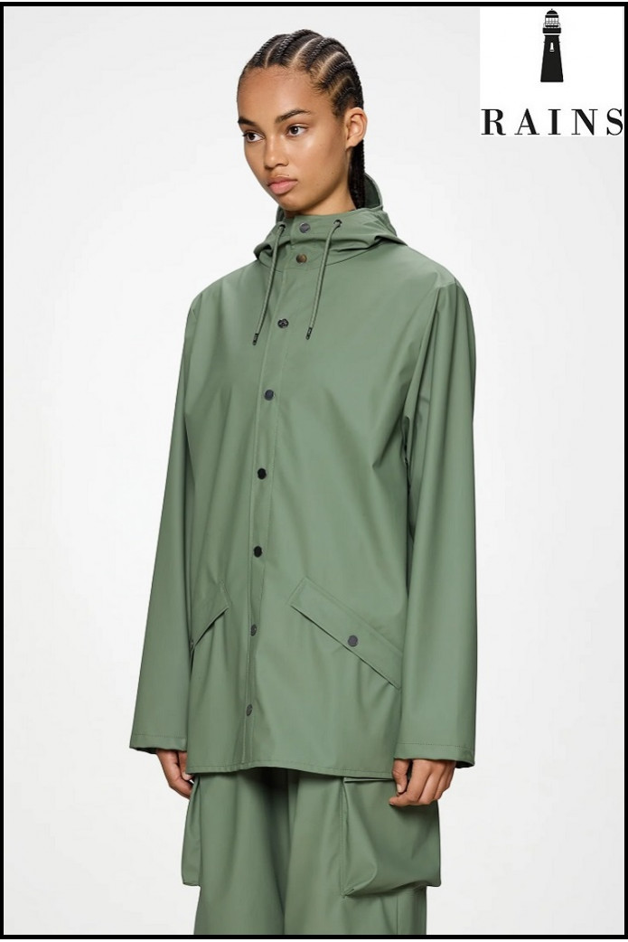 CHAQUETA-IMPERMEABLE UNISEX CORTA WELL RAINS