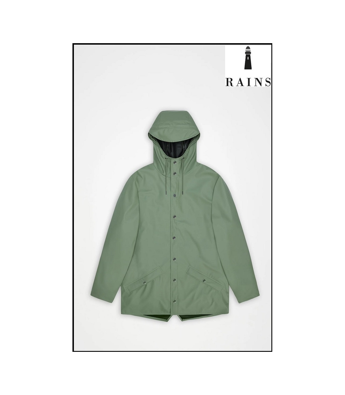 CHAQUETA-IMPERMEABLE UNISEX CORTA WELL RAINS