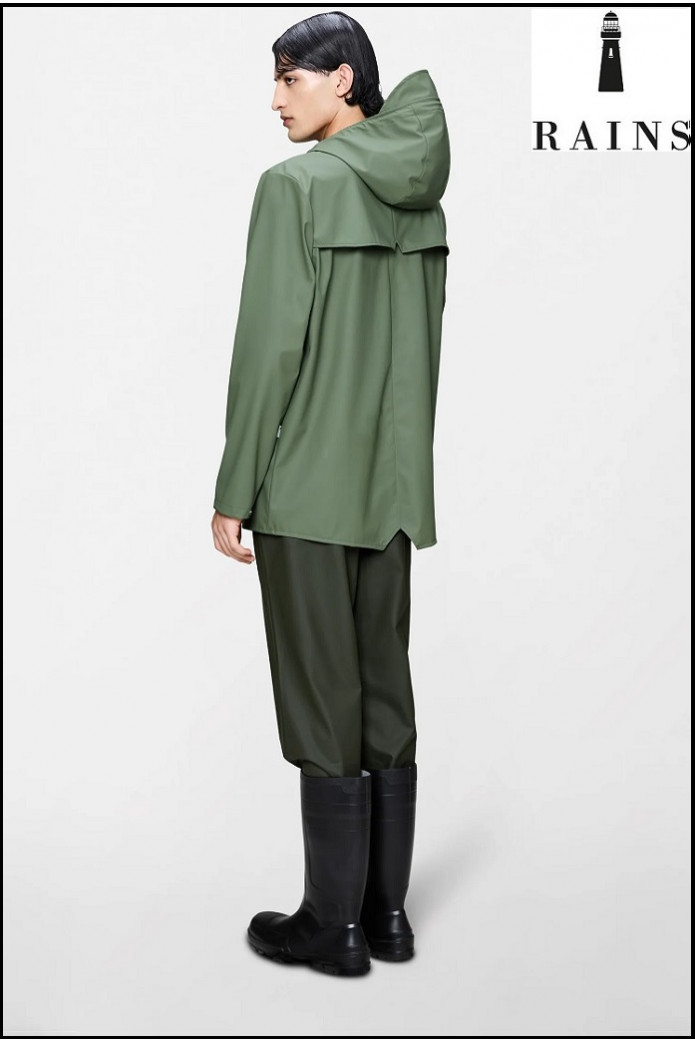 CHAQUETA-IMPERMEABLE UNISEX CORTA WELL RAINS